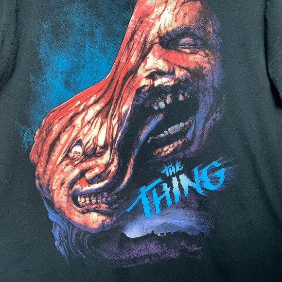 Fright Rags The Thing V5 Black Graphic T-shirt Size M - Picture 3 of 7
